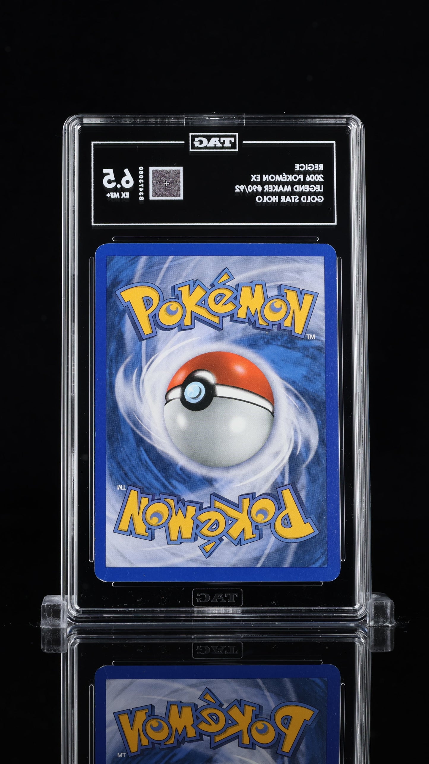 Regice Pokémon EX Legend Maker Gold Star #90/92 TAG 6.5