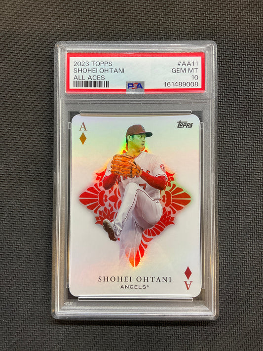 2023 Topps Shohei Ohtani All Aces PSA 10 Angels 008