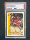 1986 Fleer Sticker Michael Jordan Rookie #8 PSA 3 Bulls 140