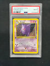 1999 Gengar 5 Holo Fossil 1st Ed. PSA 8