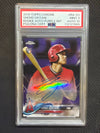 2018 Topps Chrome Shohei Ohtani Rookie Auto Purple Refractor /250 #RA-SO PSA 9 Auto 10 Angels
