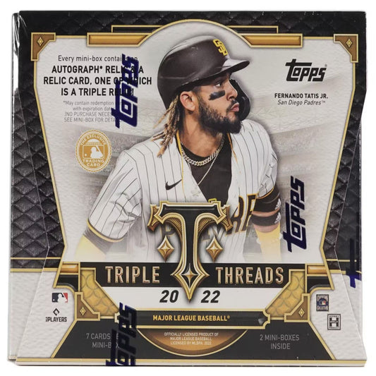 2022 Topps Triple Threads Baseball Hobby Box
