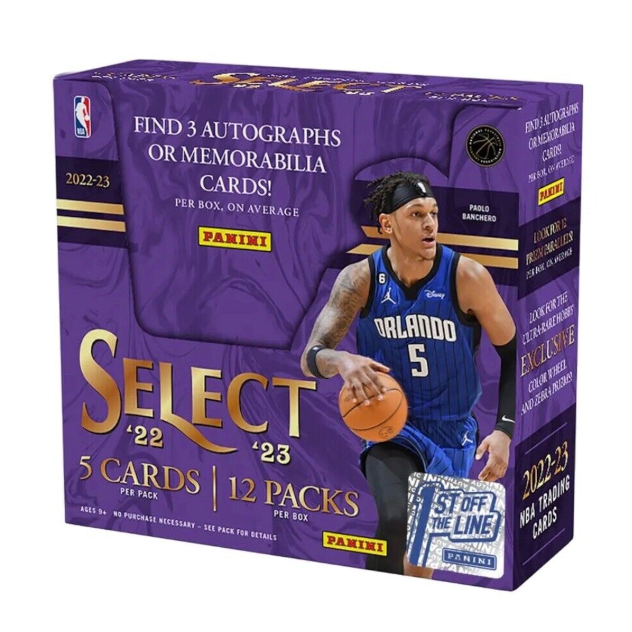 2022/23 Panini Select Basketball FOTL Hobby Box