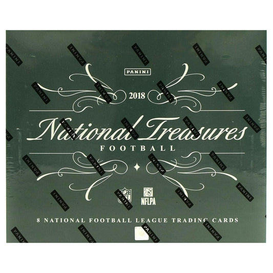2018 Panini National Treasures Football Hobby Box