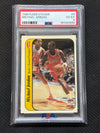 1986 Fleer Sticker Michael Jordan Rookie #8 PSA 4 299