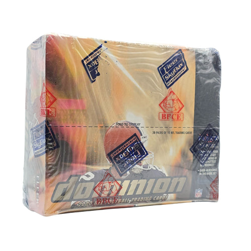 2000 SkyBox Dominion Football Retail Box