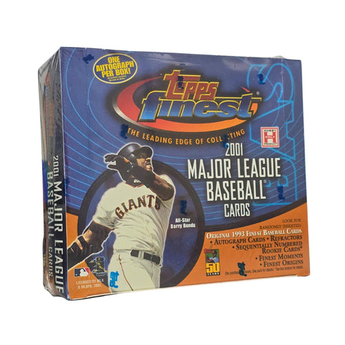 2001 Topps Finest Baseball Hobby Box