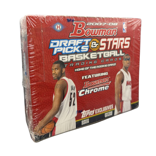 2007/08 Bowman Draft Picks & Stars Basketball Hobby Box