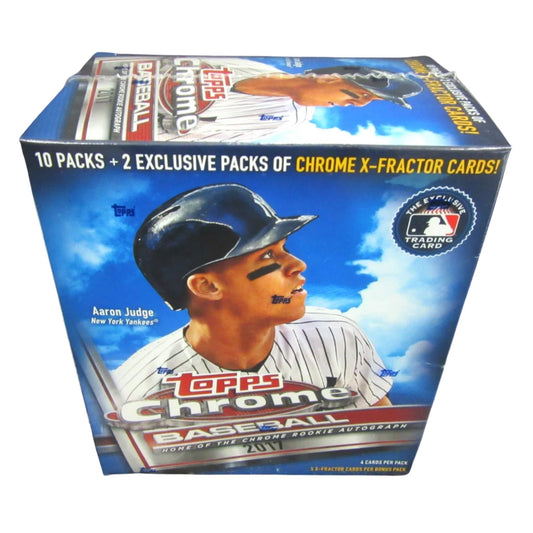 2017 Topps Chrome Baseball Mega Box