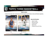 2023-24 Topps Three Basketball Hobby 5-Box Case