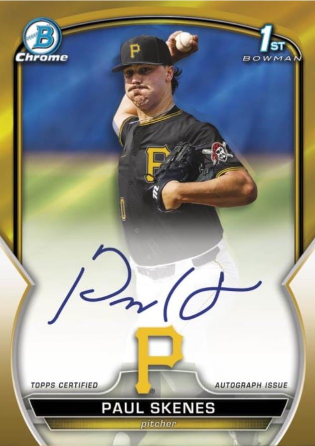 2023 Bowman Draft Baseball Super Jumbo Box