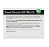 2024-25 Topps Chrome UEFA Club Competitions Soccer Jumbo Hobby 8-Box Case