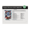 2024-25 Topps Chrome UEFA Club Competitions Soccer Breaker's Delight 6-Box Case