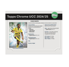 2024-25 Topps Chrome UEFA Club Competitions Soccer Hobby 12-Box Case