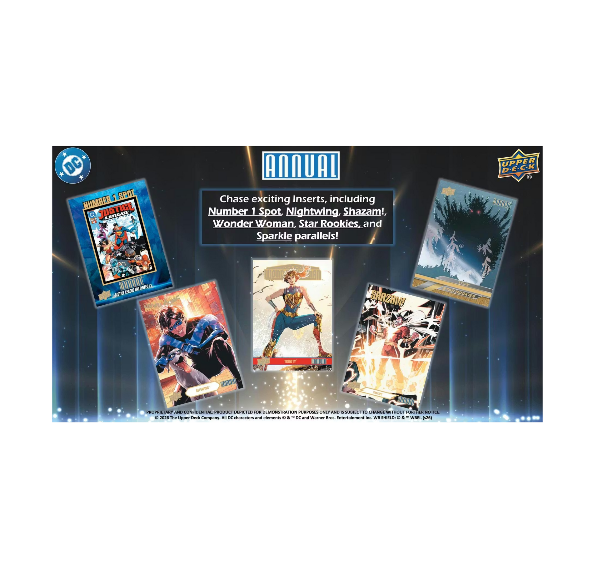 2024-25 Upper Deck DC Annual Hobby 16-Box Case