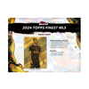 2024 Topps Finest MLS Soccer Hobby 8-Box Case