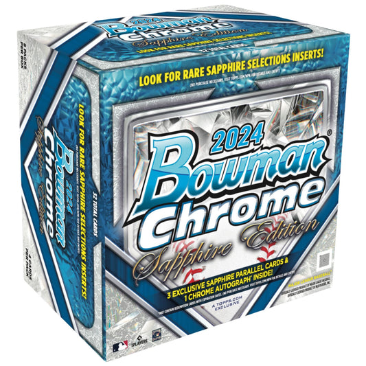 2024 Bowman Chrome Sapphire Baseball Box
