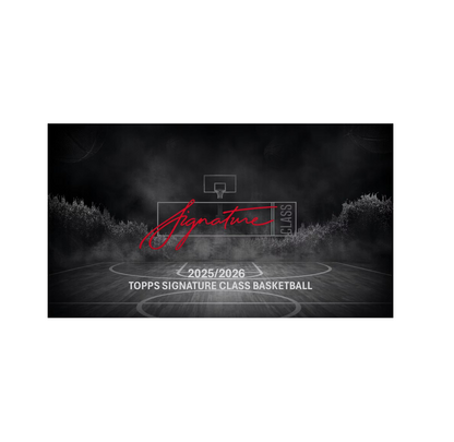 2025-26 Topps Signature Class Basketball Jumbo Hobby 6-Box Case