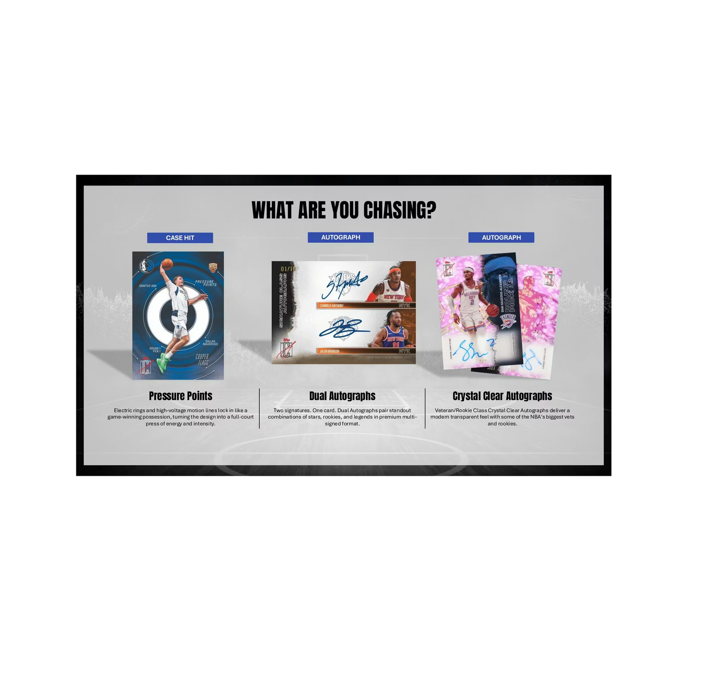 2025-26 Topps Signature Class Basketball Jumbo Hobby 6-Box Case