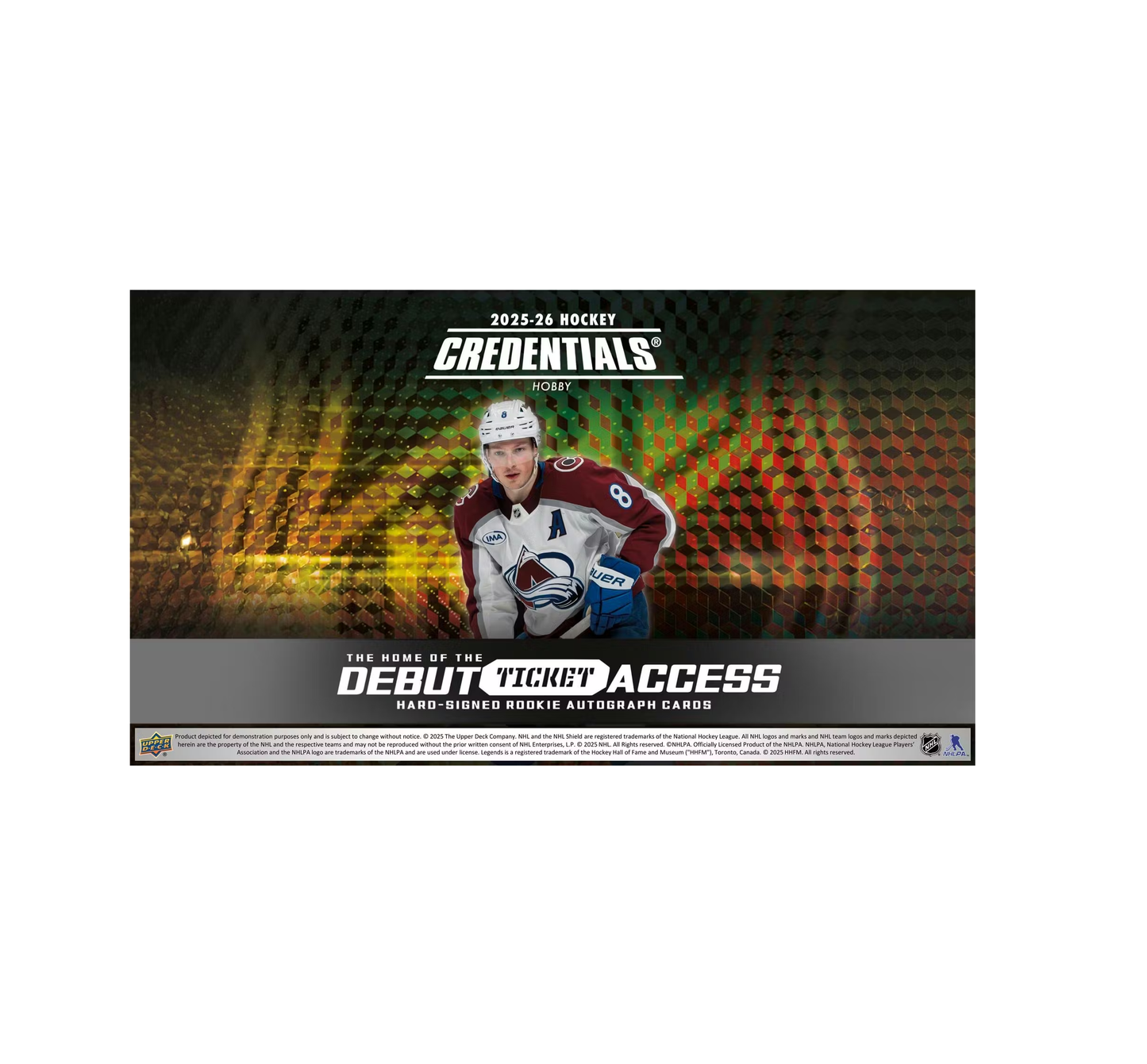 2025-26 Upper Deck Credentials Hockey Hobby 20-Box Case