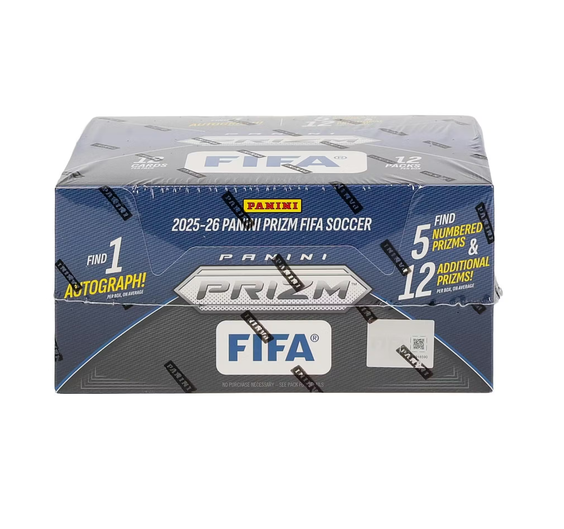 2025-26 Panini Prizm FIFA Soccer Hobby 12-Box Case