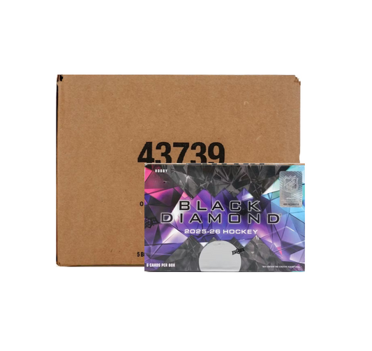 2025-26 Upper Deck Black Diamond Hockey Hobby 10-Box Case