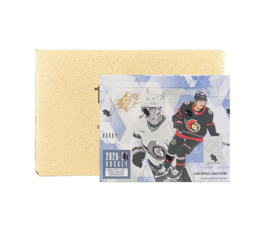 2025-26 Upper Deck SPx Hockey Hobby 10-Box Case