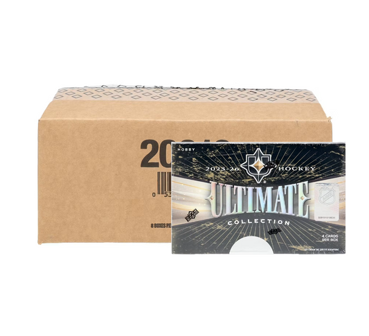 2025-26 Upper Deck Ultimate Collection Hockey Hobby 16-Box Case