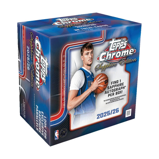 2025/26 Topps Chrome Sapphire Basketball Box