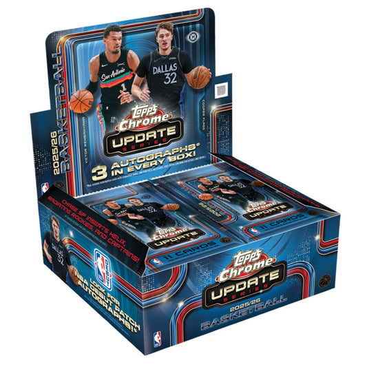 2025/26 Topps Chrome Update Basketball Jumbo Box