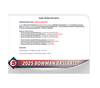 2025 Bowman Baseball Hobby 12-Box Case