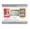 2025 Leaf Glory of the Game Football Hobby 10-Box Case