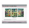 2025 Leaf Glory of the Game Football Hobby 10-Box Case
