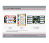 2025 Leaf Trinity Football Hobby 10-Box Case