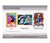 2025 Leaf Vivid Football Hobby 12-Box Case