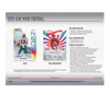 2025 Leaf Vivid Football Hobby 12-Box Case