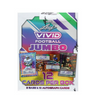 2025 Leaf Vivid Football Hobby Jumbo 8-Box Case