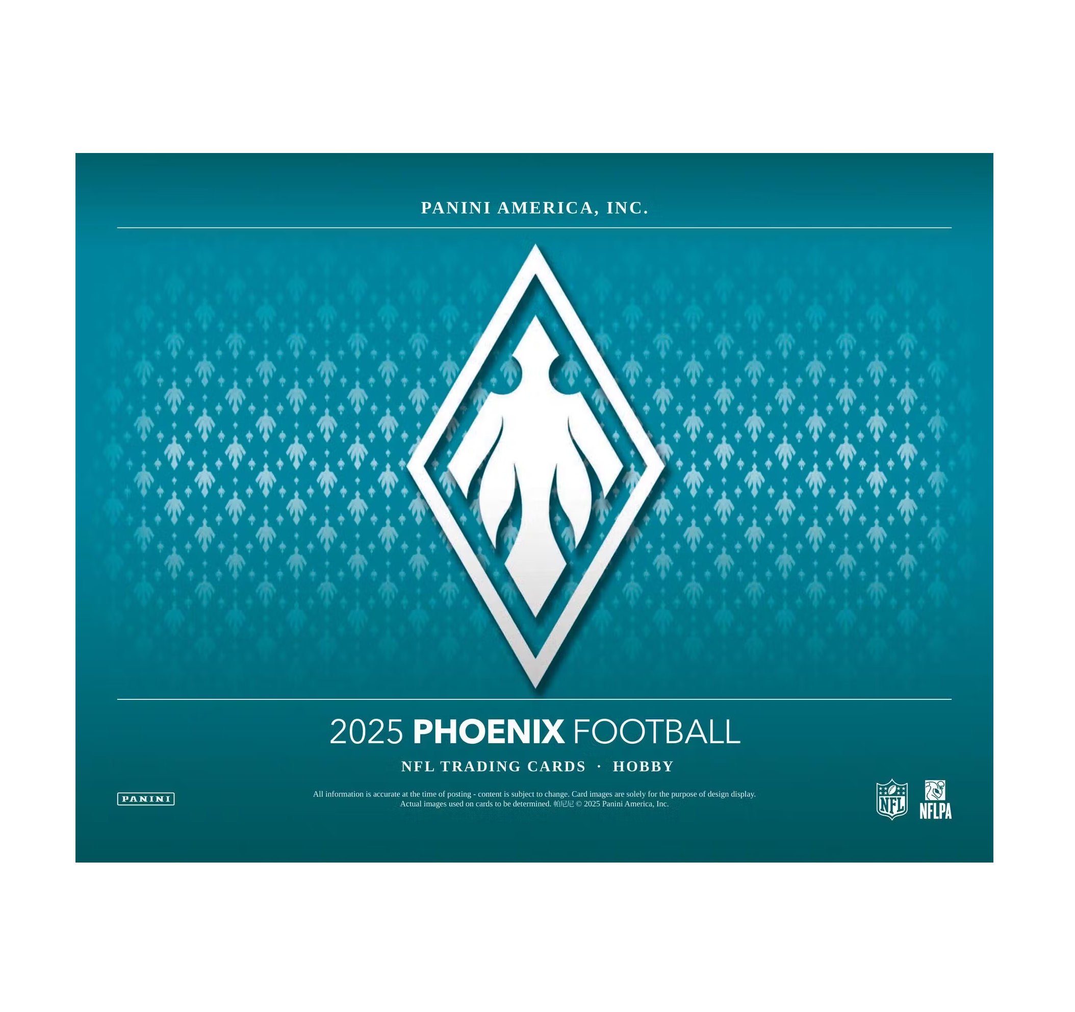2025 Panini Phoenix Football Hobby 16-Box Case