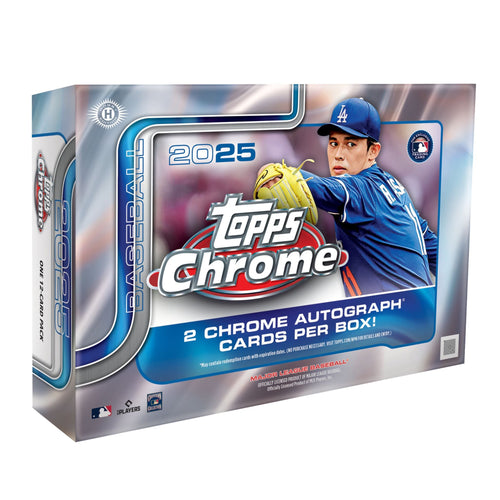 2025 Topps Chrome Baseball Breaker Delight Box