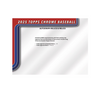 2025 Topps Chrome Baseball Breaker Delight 6-Box Case