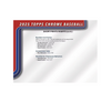 2025 Topps Chrome Baseball Breaker Delight 6-Box Case