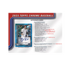 2025 Topps Chrome Baseball Hobby 12-Box Case