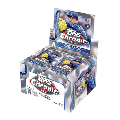 2025 Topps Chrome Baseball Jumbo Box