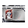 2025 Topps Chrome Black Baseball Hobby 12-Box Case