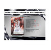 2025 Topps Chrome Black Baseball Hobby 12-Box Case
