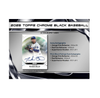 2025 Topps Chrome Black Baseball Hobby 12-Box Case