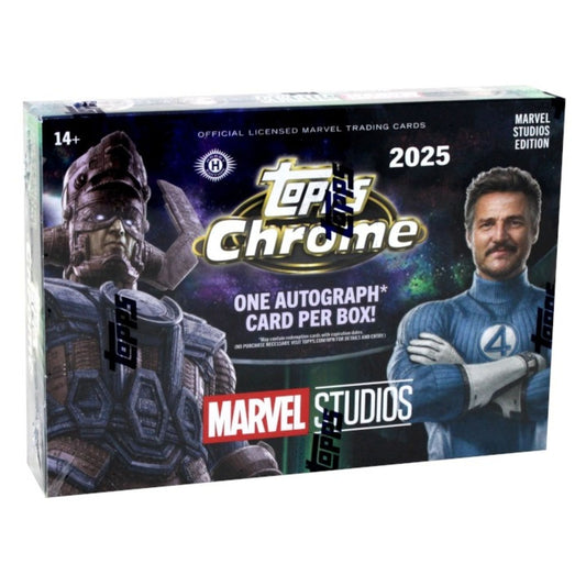 2025 Topps Chrome Marvel Studios Delight Box