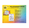 2025 Topps Chrome Spongebob Squarepants 25th Anniversary Blaster 40-Box Case