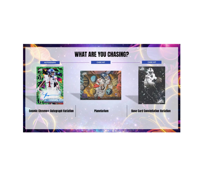 2025 Topps Cosmic Chrome Football Hobby 8-Box Case