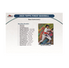 2025 Topps Finest Baseball Hobby 8-Box Case
